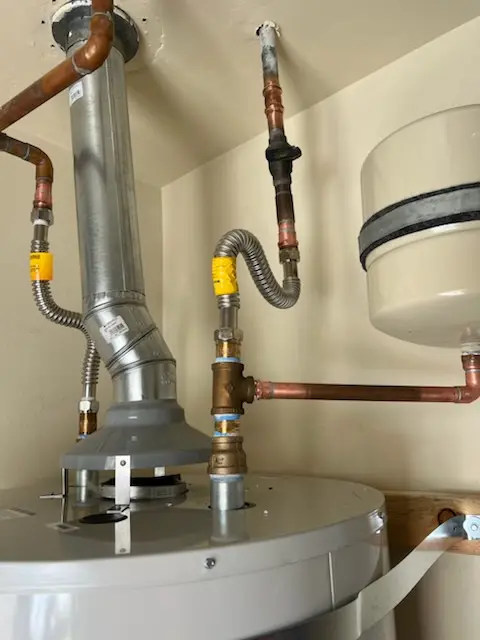 Water heater installation and plumbing repair in Cragmoor